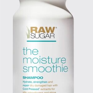 RAW Sugar The Moisture Smoothie Shampoo - 30oz Pump Bottle HTF NWT